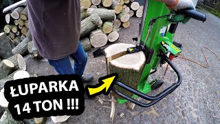 Kupiliśmy Łuparkę do DREWNA   Jak działa 14 Ton NACISKU  Vlog 435 [upl. by Kosse204]