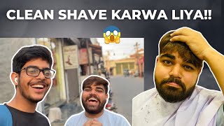 Clean shave karwa liyaa😱😂RSharma roast and vlogs [upl. by Barrada]