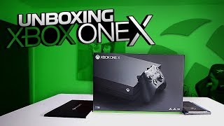 Xbox One X  Unboxing En Español [upl. by Aciemaj]