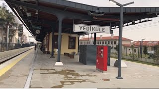 3 SİRKECİ KAZLIÇEŞME TREN HATTI 11 SENE SONRA AÇILDI BİSİKLET YOLU VE YÜRÜYÜŞ YOLUREPORTAJLAR [upl. by Oad]