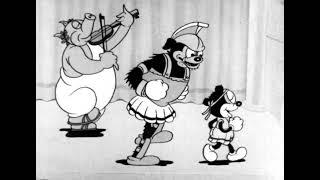 Cubby Bear Cartoon Fiddlin Fun 1934 [upl. by Ahsiral916]