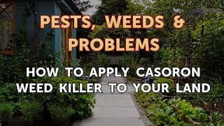 How to Apply Casoron Weed Killer to Your Land [upl. by Nyluqcaj]