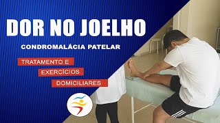 DOR NO JOELHO Condromalácia Patelar  Tratamento e Exercícios Domiciliares [upl. by Tamar]