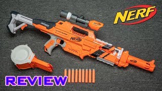 REVIEW Nerf Accustrike Stratohawk  RAPIDSTRIKE REBORN [upl. by Ever]