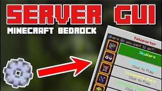 Minecraft Pocket Edition Server GUI  121   mrgamingisop  Realms Servers Worlds [upl. by Piegari]