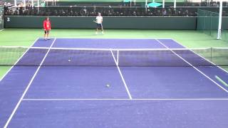 Rafael Nadal Practice 2013 BNP Paribas Open [upl. by Nyrb149]