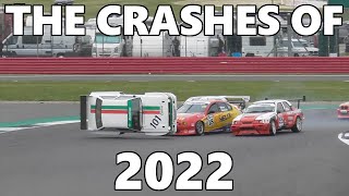 The Crashes of 2022Highlights  UK Motorsport Action [upl. by Nivrae690]