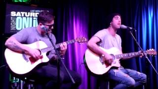 All Time Low Backseat Serenade acoustic [upl. by Rekcut]