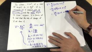 SPM  IGCSE  Add Math  Rate of change mix integration [upl. by Hamrnand108]