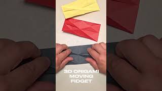 Quick DIY Origami Flexagon Fidget Toy [upl. by Cherian]