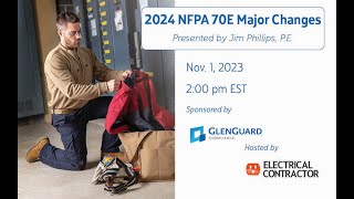 2024 NFPA 70E Major Changes [upl. by Schellens]