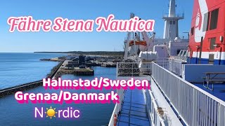 🇸🇪Schweden❤️🇩🇰Dänemark❤️Stena Naurica⛴️ über das Kattegat❤️ sweden travel video [upl. by Tiertza899]