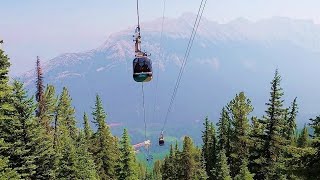 Banff Gondola Ride and Scenic Views of Banff National Park CANADA [upl. by Chelsea]