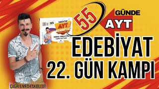 55 GÜNDE AYT EDEBİYAT 22 GÜN KAMPI DİVAN EDEBİYATI 2025tayfa aytedebiyat [upl. by Salem888]