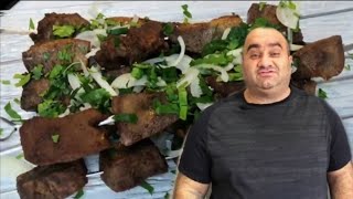 ШАШЛЫК ИЗ ГОВЯЖЬЕГО ЯЗЫКА В ДУХОВКЕ  LANGUE DE BOEUF KEBAB AU FOUR [upl. by Thury]