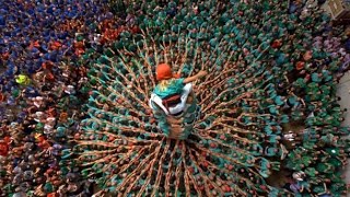 Concurs de Castells de Tarragona  4d10fm Castellers de Vilafranca [upl. by Margi897]