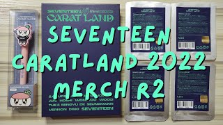 Seventeen Haul 52  Caratland 2022 Merch R2 Postcard Pen TCs [upl. by Teplica443]