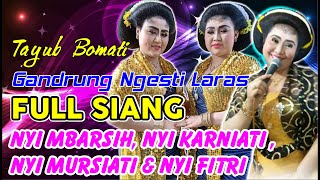 Gandrung Ngesti Laras Nyi Mbarsih Nyi Karniati Nyi Mursiatii amp Nyi Fitri FULL SIANG [upl. by Neurath]