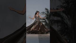 Beautiful twirl ever😍 youtubeshorts twirl engagmenthairstyle [upl. by Michi]