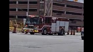 Mississauga Fire  Pumper 112 [upl. by Marcellus]