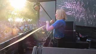 Ellen Allien  PollerWiesen Opening Cologne 2019 [upl. by Mahda]