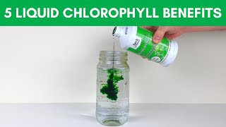 5 Chlorophyll Benefits for Health  Top Liquid Chlorophylls [upl. by Etolas]