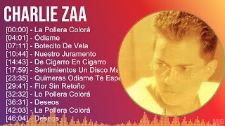 Charlie Zaa 2024 MIX Grandes Exitos  La Pollera Colorá Ódiame Botecito De Vela Nuestro Juram [upl. by Ajnot]