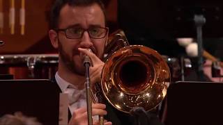 MAHLER 8  TROMBONE SOLO  DRSO conducted by Fabio Luisi [upl. by Bonis]