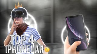 TOP 4 TA PUBG UCHUN IPHONELAR NAHOTKI🤯 [upl. by Nesyrb]