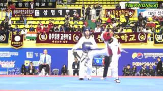 7th Korea Open Taekwondo Championships Final Female Senior 1 46Kg Yamada Miyu vs Nway Nway [upl. by Simeon]