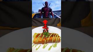 Time to make CHIMICHANGAS inspired by Deadpool chimichangas friedburrito deadpool followformore [upl. by Lyrret]