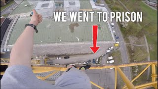 I WENT TO PRISON IN SWITZERLAND FOR CRANE CLIMB IM BAAAACK [upl. by Akinek931]