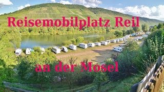 Reisemobil Stellplatz Reil Womo an der Mosel [upl. by Aihsikal]