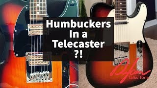 How To Install Humbuckers In a Telecaster [upl. by Vinni203]