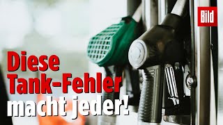 Diese gravierenden Fehler beim Tanken hat jeder schon gemacht [upl. by Bovill79]