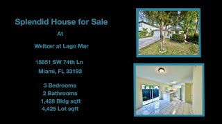 15851 SW 74 Ln Miami Unbranded [upl. by Naghem]