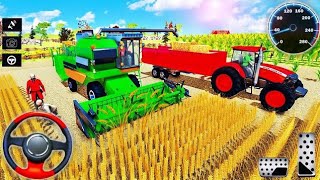 Village Tractor Farming Twit gamer [upl. by Aiym182]