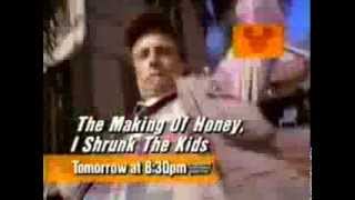 1991 Disney quotMaking of Honey I Shrunk the Kidsquot commercial [upl. by Lesirg]