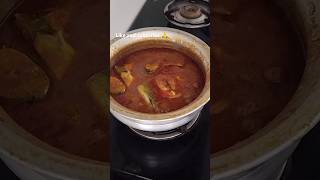 Vanjaram fish curry😋  చేపల పులుసు  yaash19  shorts [upl. by Nived]