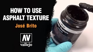 How to use vallejo asphalt texture [upl. by Burger]