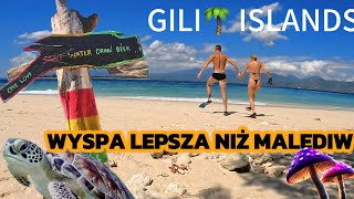 Wyspa lepsza niż Malediwy i Bali Nie doświadczysz takiego nigdzie indziej Gili Islands Indonesia [upl. by Ecital430]