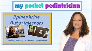 How to Use Epinephrine Autoinjectors Epipen AuviQ and Generic Epinephrine [upl. by Edyth]