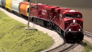 HO Robotized Heavy Unit Grain Train [upl. by Nylrehc]