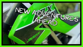 2023 Kawasaki KLX300R First Impressions [upl. by Colt]