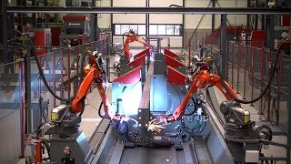 Voortman  The Fabricator  Fully automatic assembling and welding [upl. by Aliuqaj]