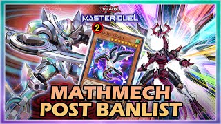 MATHMECH IS STILL TOP TIER POST MARCH 2024 BANLIST IN YUGIOH MASTER DUEL [upl. by Asiat449]