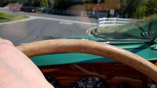 RARE 1951 Jowett Jupiter View from the Cockpit [upl. by Rodge523]