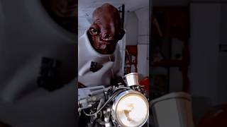 Its a trap but Ackbar has a motorcycle and a horse admiralackbar starwars lumaai [upl. by Nesto]