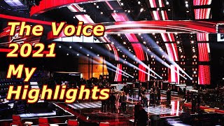 The Voice 2021  My Highlights [upl. by Ssilb]