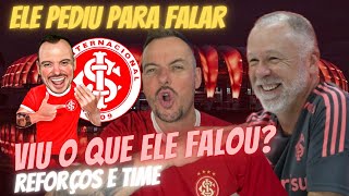 VIU O QUE MANO FALOU  SOBRE REFORÇOS E DESEMPENHO  E AINDA CONFIRMOU 3 TITULARES [upl. by Eimirej]